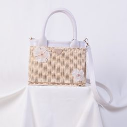 Moana rotin Bag White