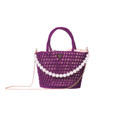 Crochet basket Bag